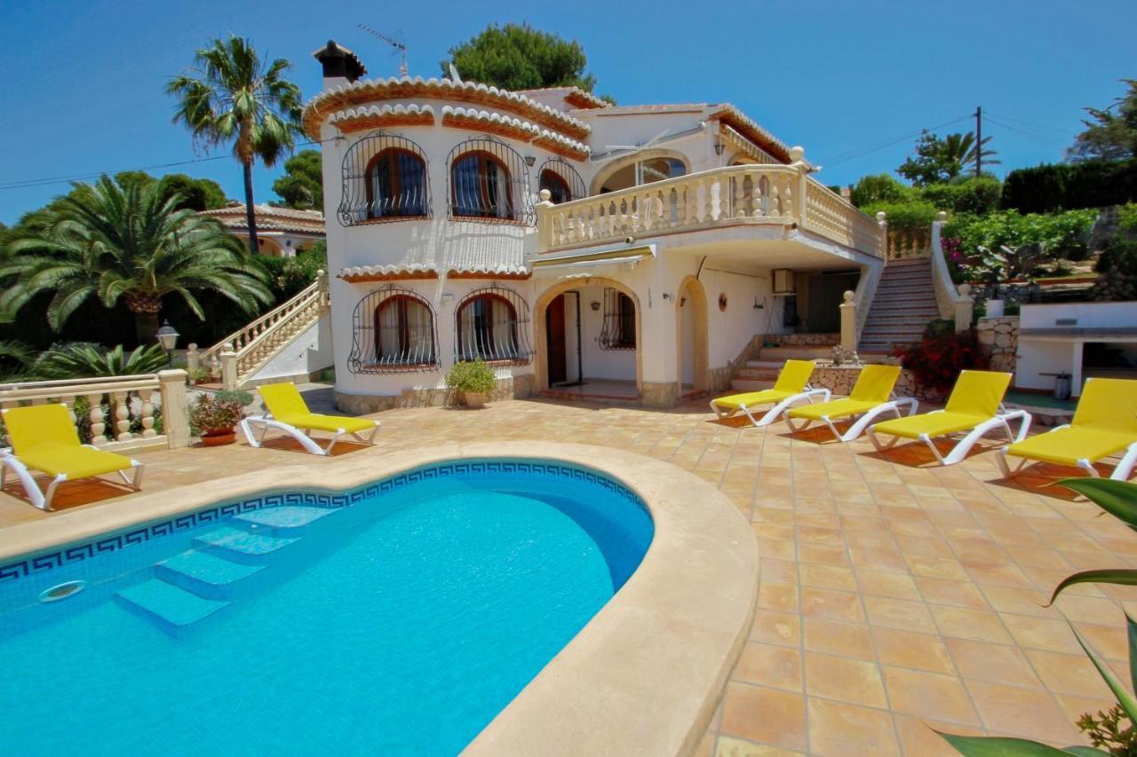 Rondel - Sea View Villa With Private Pool In Costa Blanca Moraira Dış mekan fotoğraf