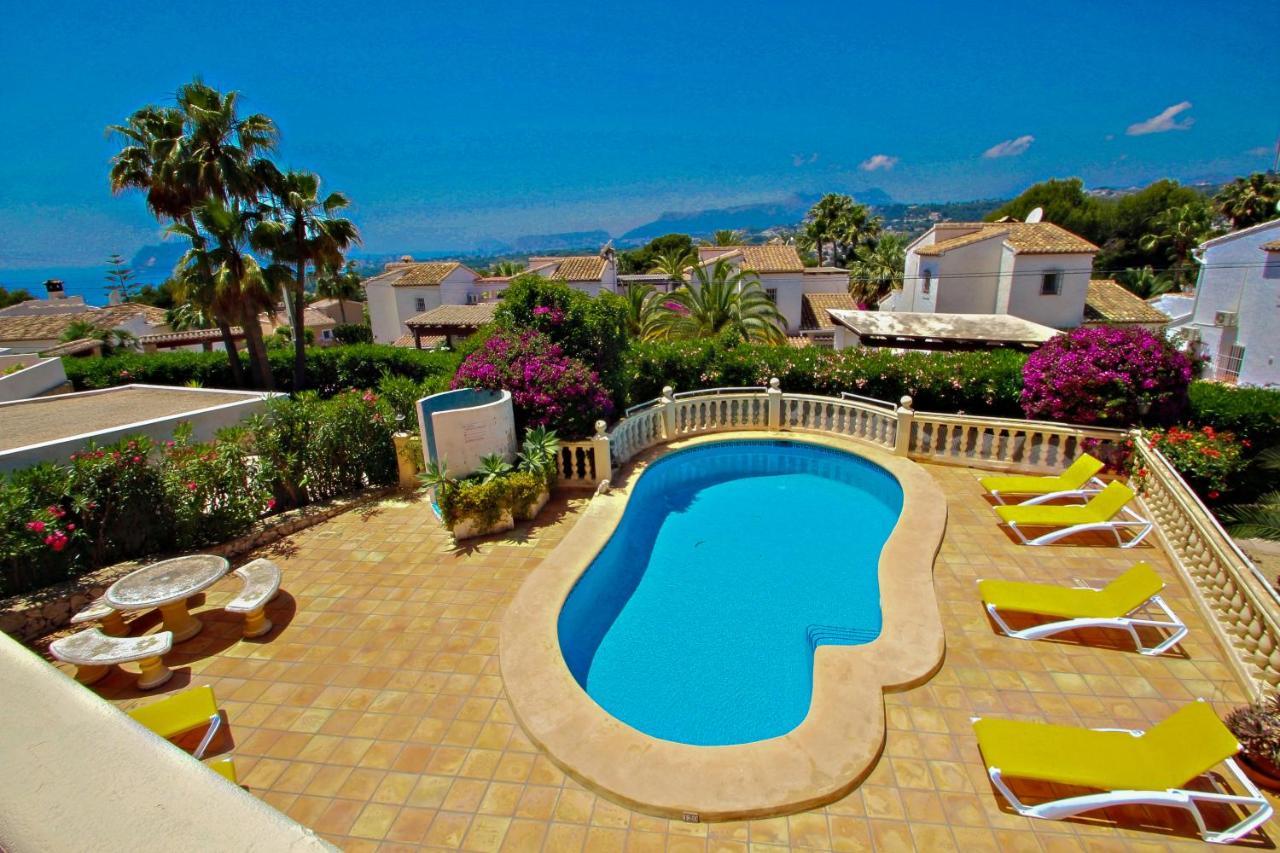 Rondel - Sea View Villa With Private Pool In Costa Blanca Moraira Dış mekan fotoğraf