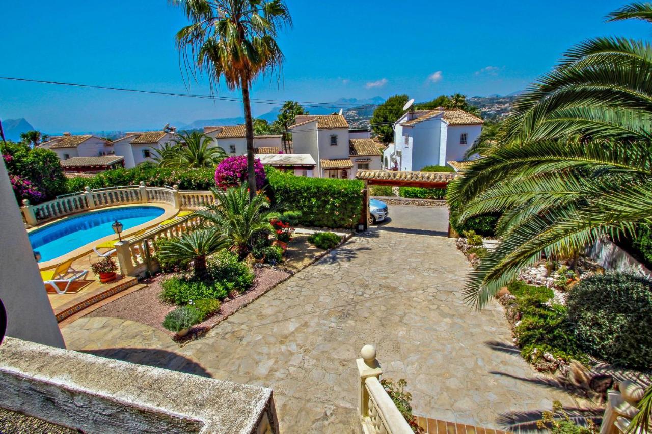 Rondel - Sea View Villa With Private Pool In Costa Blanca Moraira Dış mekan fotoğraf