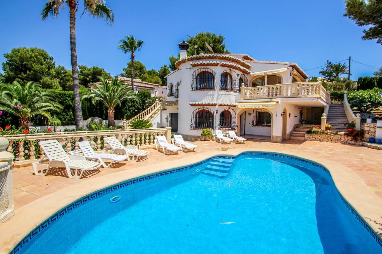 Rondel - Sea View Villa With Private Pool In Costa Blanca Moraira Dış mekan fotoğraf